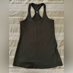 Lululemon Dark Olive Green Tank